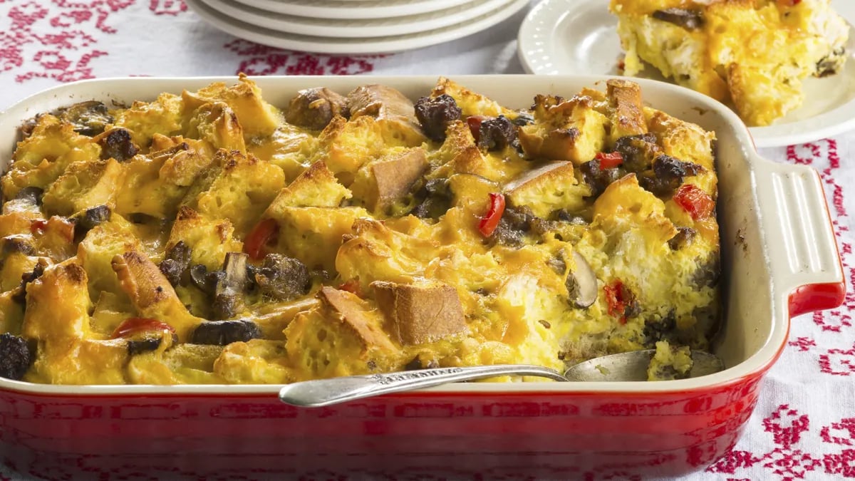 Christmas Morning Breakfast Casserole