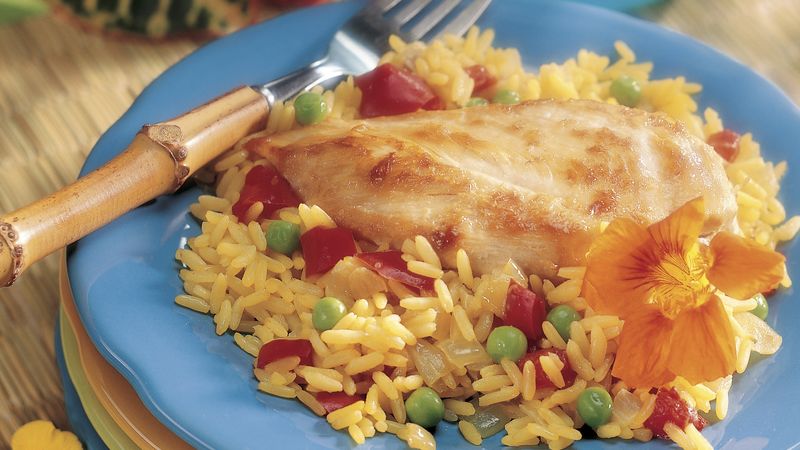 Caribbean Chicken and Rice