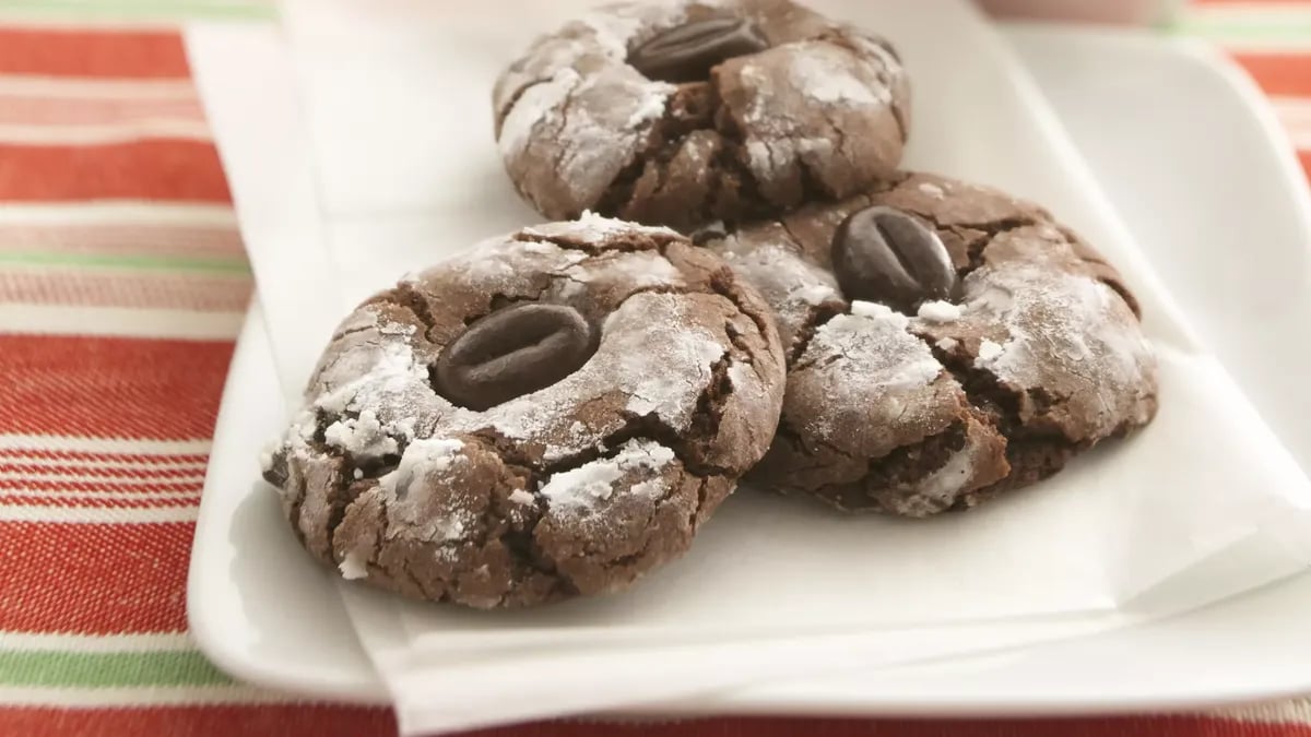 Hazelnut Cappuccino Crinkles