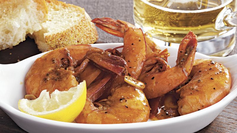 Slow Cooker New Orleans Style Barbecue Shrimp