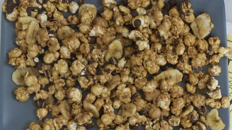 Popcorn with Chocolate Chips