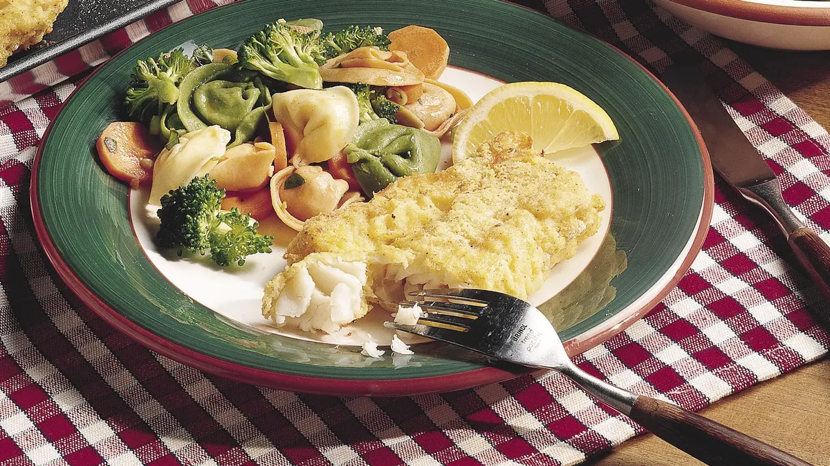 Spicy Cornmeal Cod (lighter recipe)