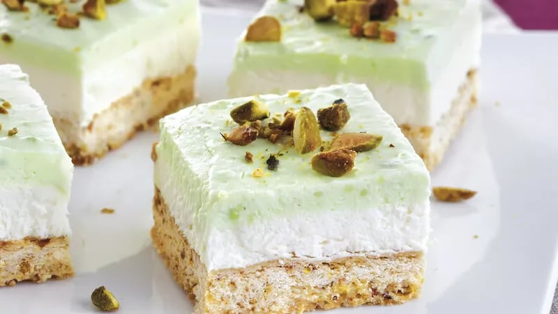 Pistachio Cream Bars