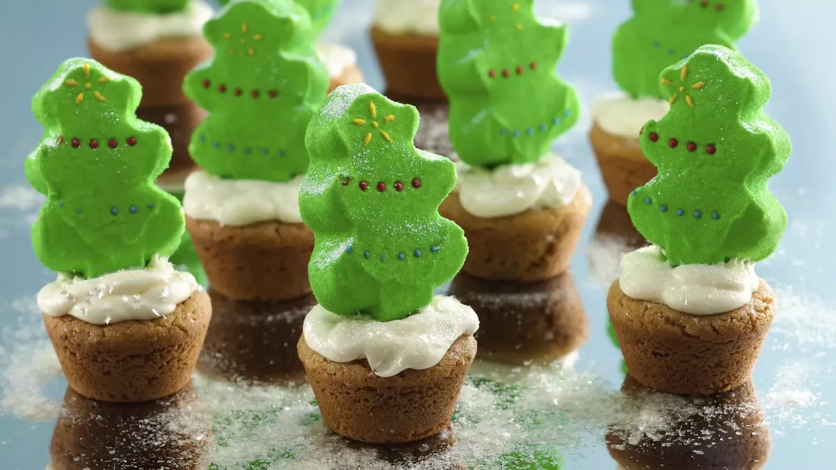 PEEPS® Christmas Tree Cookie Cups