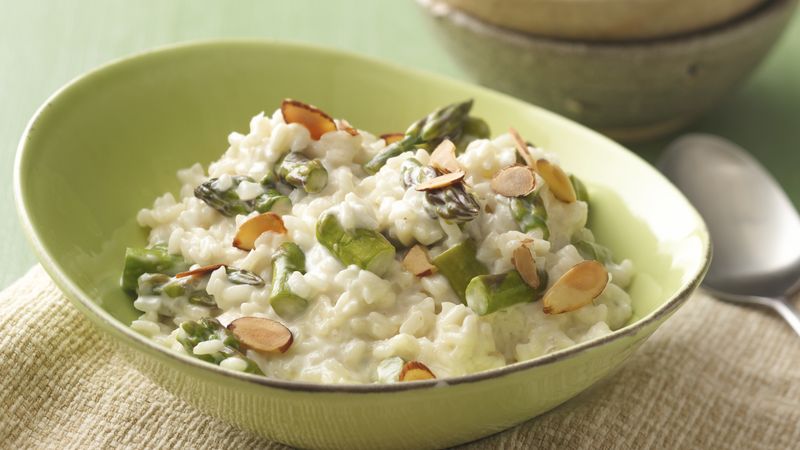 Risotto with Asparagus and Almonds