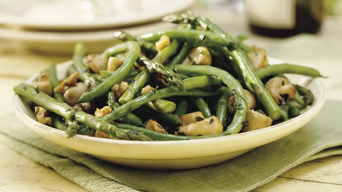 Grilled Spring Vegetables