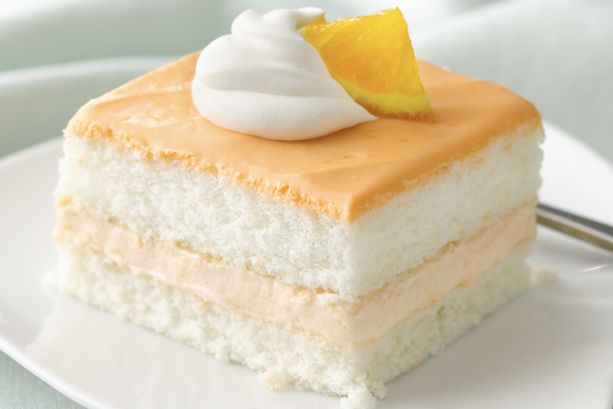 Orange Cream Mousse Cake