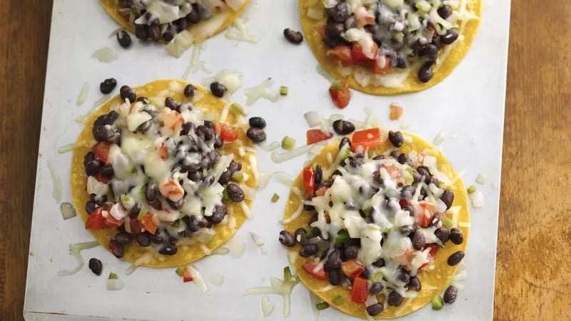 Skinny Spicy Tostadas