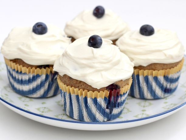 Blueberry Breakfast Cupcakes