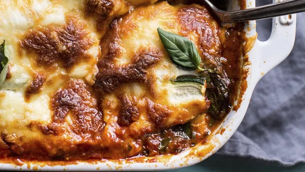 Vegetable Ragu Zucchini Lasagna