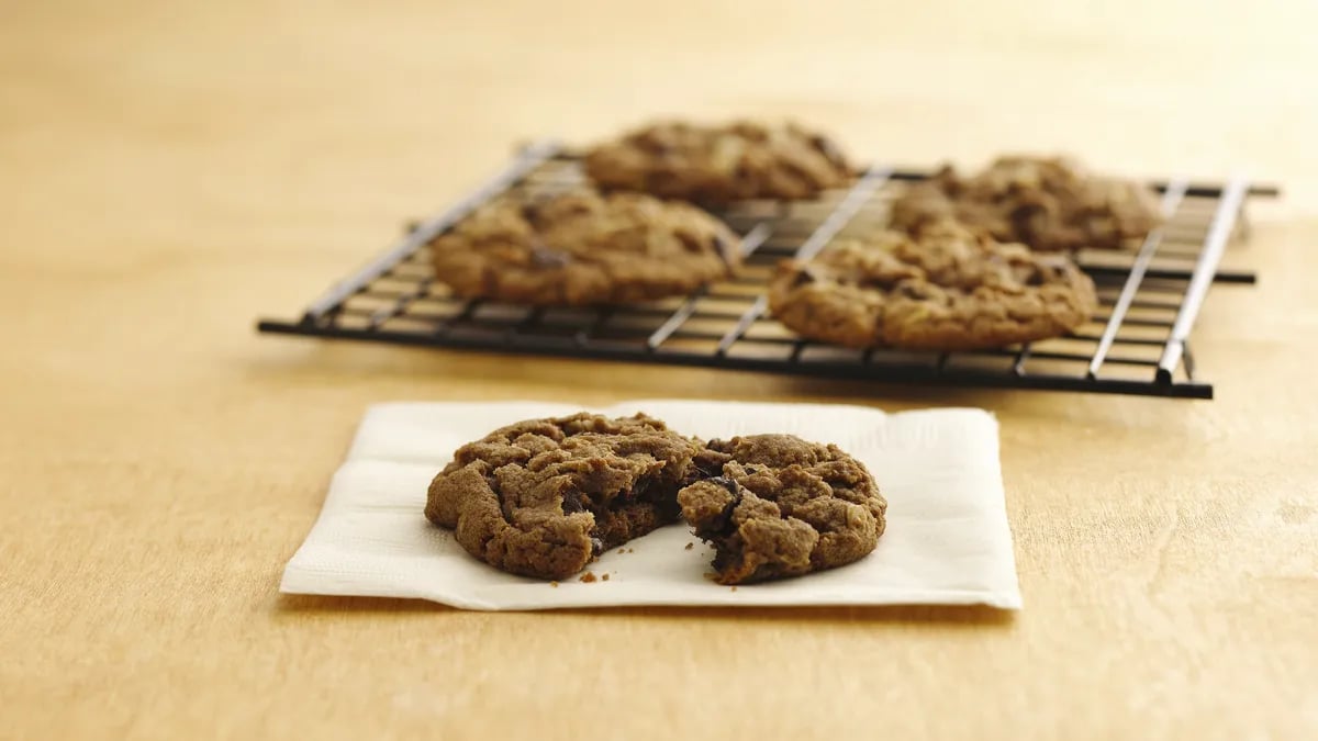 Deluxe Triple-Chocolate Cookies