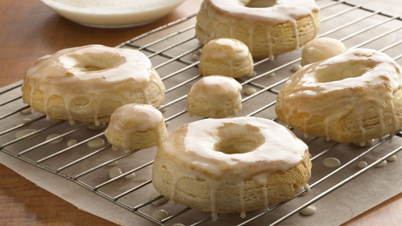 Baked Glazed Doughnuts 