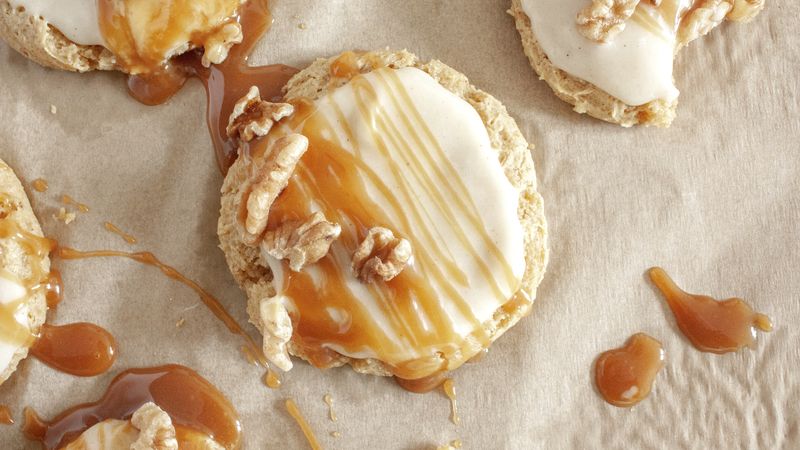 Pumpkin Caramel Cake Mix Cookies Recipe - BettyCrocker.com
