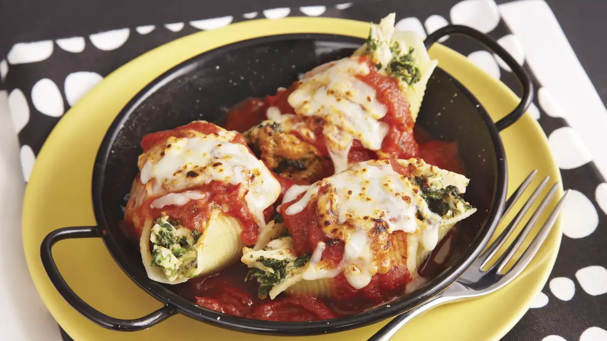 Spooky Stuffed Shells