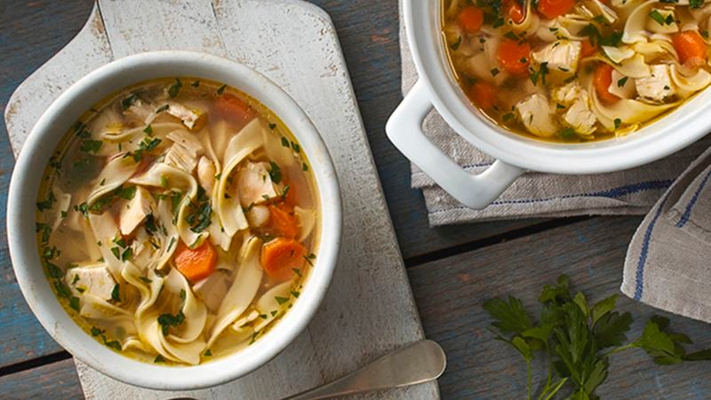 Easy Chicken Noodle Soup Recipe (The Best!) - Cubes N Juliennes