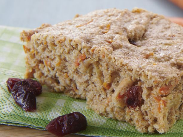 Carrot Pineapple Whole Grain-Rich Muffin Squares