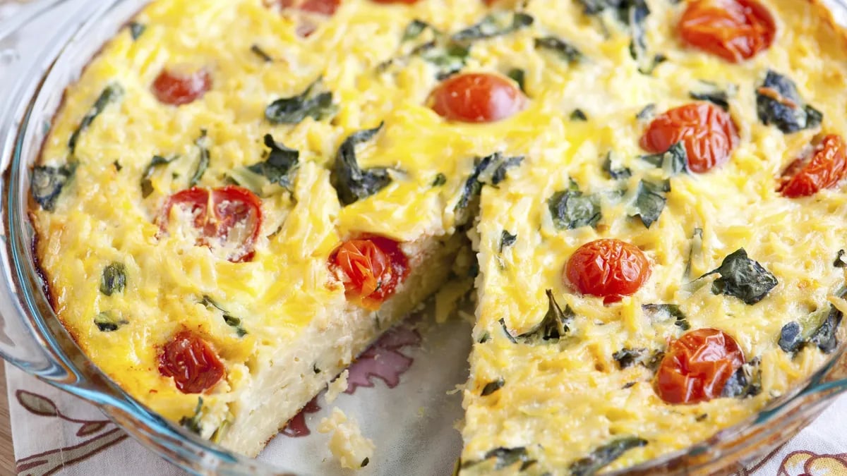 Tomato-Basil Frittata