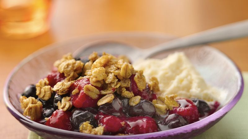 Mixed-Berry Granola Crunch