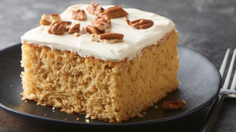 Maple-Oatmeal Cake Recipe - BettyCrocker.com