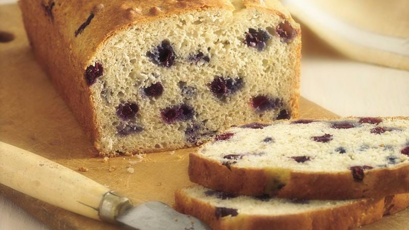 Blueberry-Banana-Oat Bread