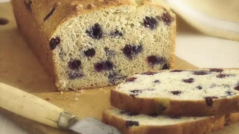 Blueberry-Banana-Oat Bread