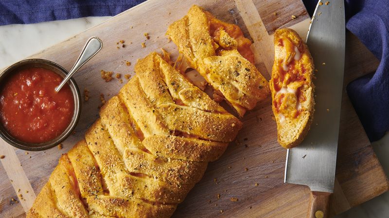 Chicken Parmesan Crescent Bread