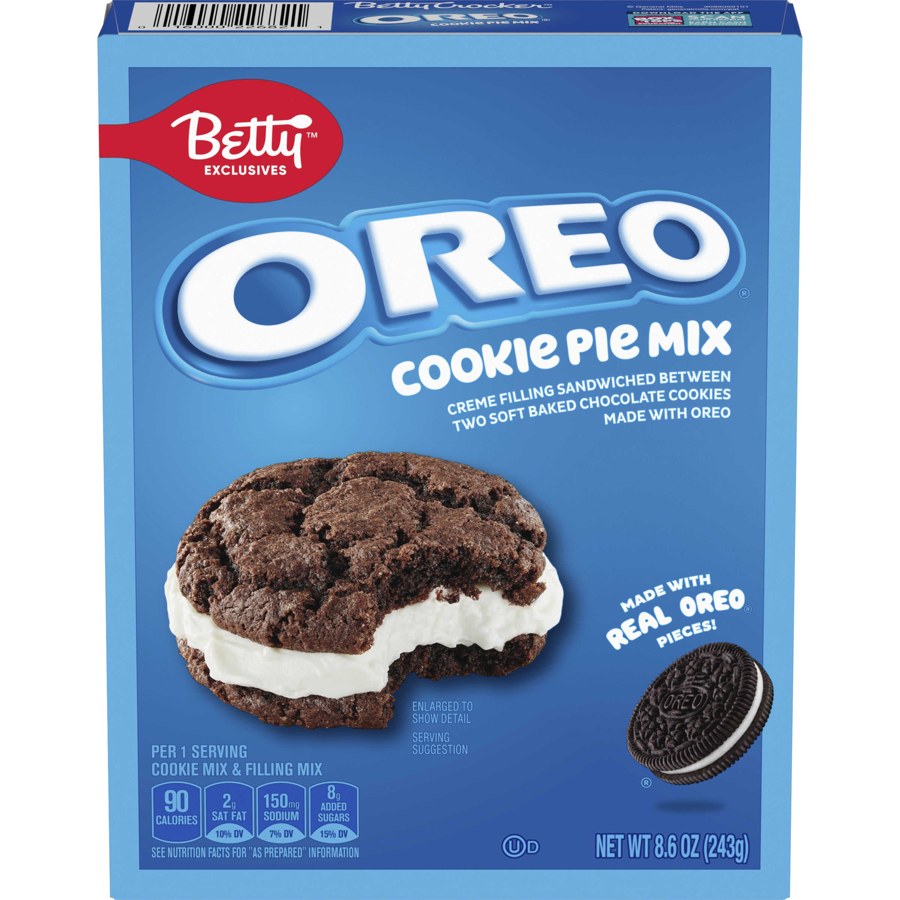 Betty Crocker Oreo Cookie Pie Mix - Front