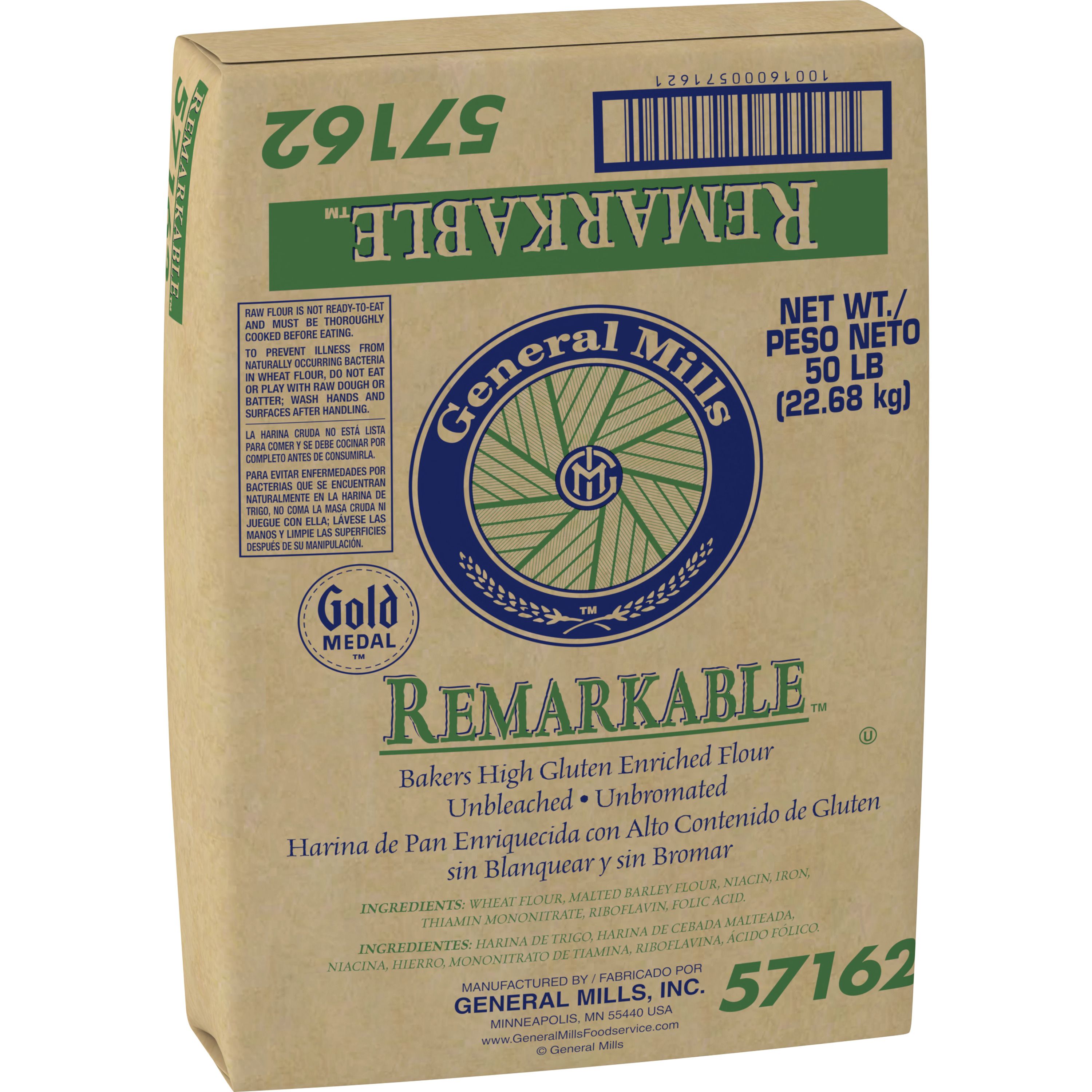 Gold Medal™ Remarkable™ Bakers Flour High Gluten Enriched/ Unbleached ...