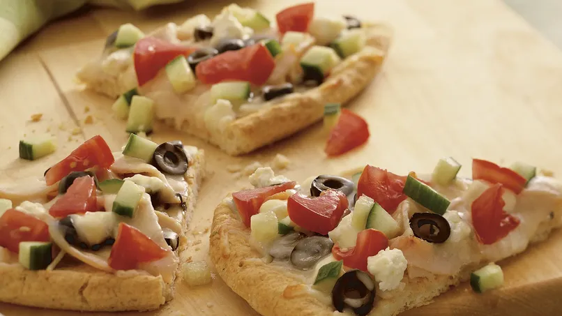 Chicken Gyro Pizza