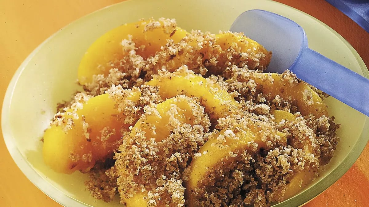 Peach Brown Betty