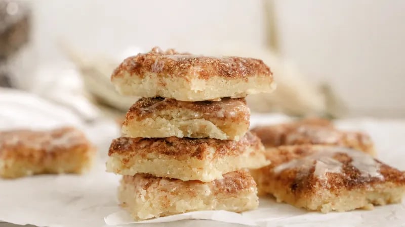 Snickerdoodle Cookie Bars