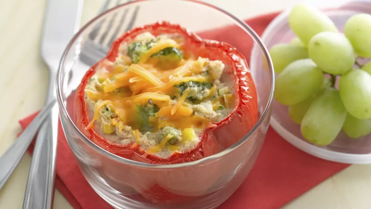 Veggie Delight Stuffed Peppers