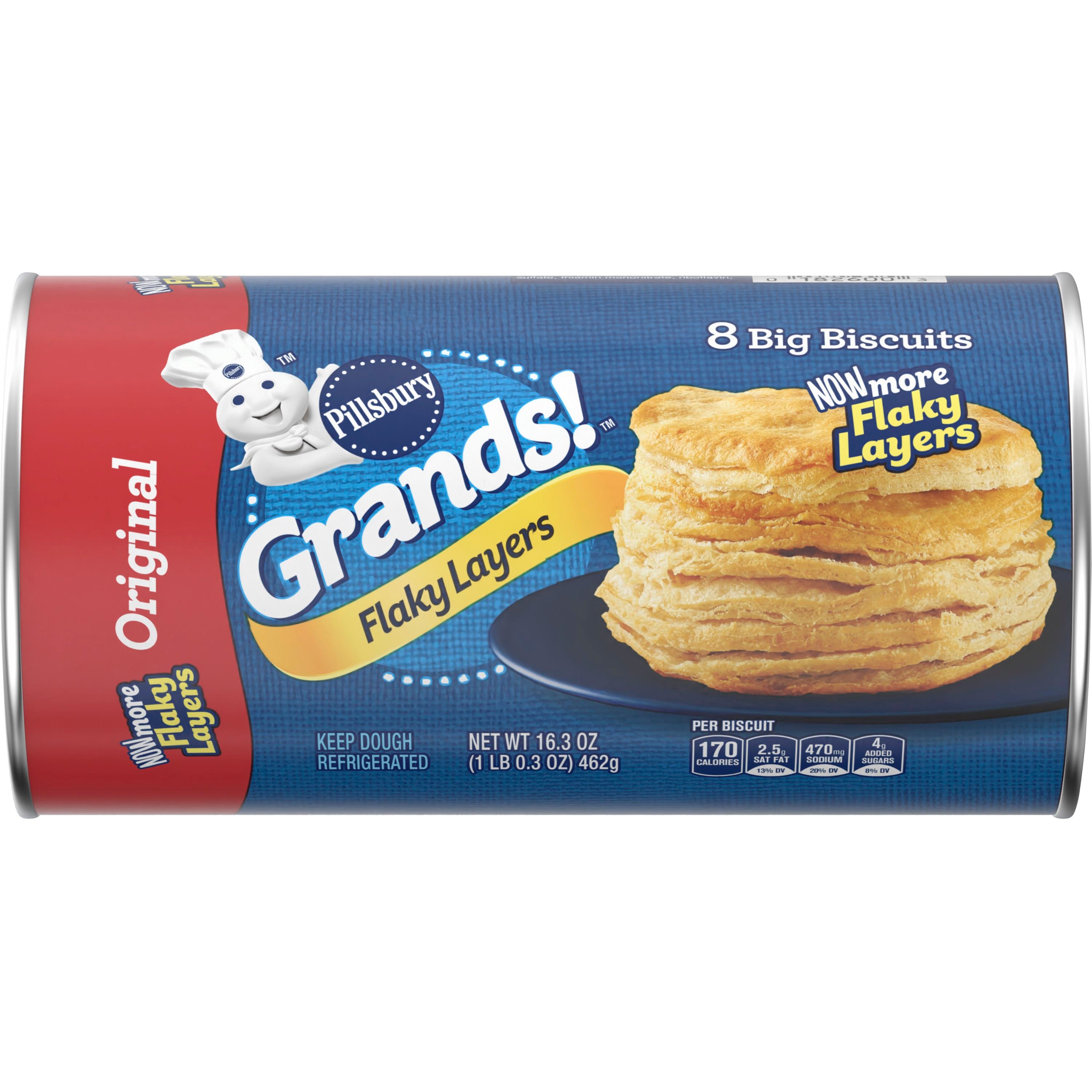 Grands!™ Flaky Layers Original Biscuits - Front