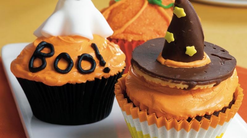 Witches’ Hat Cupcakes