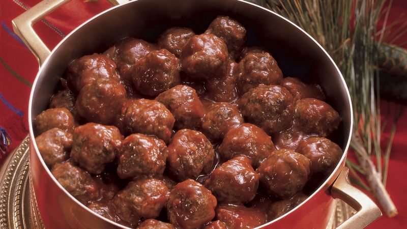 Chutney-Glazed Meatballs