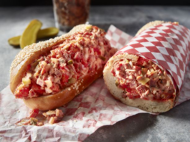 Chopped Pastrami Sandwich