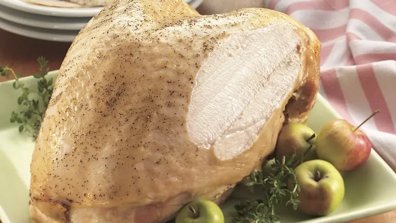 Slow-Cooker Savory Turkey Breast