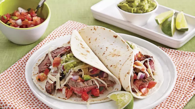 Grilled Beef Fajitas with Pico de Gallo