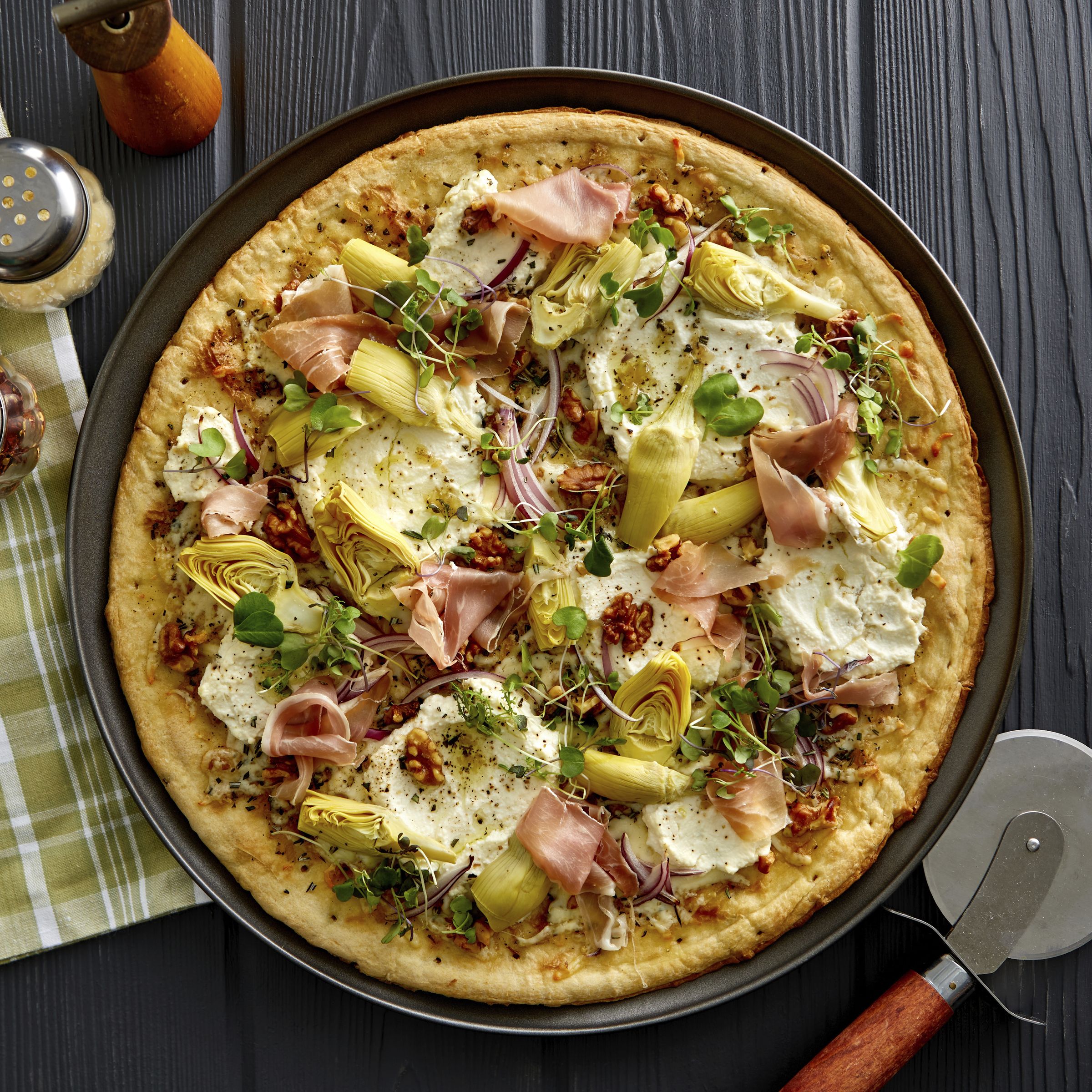 Bonici® Pizza Crust Parbaked Neapolitan Thin 16 Bonici® Pizza Crust Parbaked Neapolitan Thin 16
