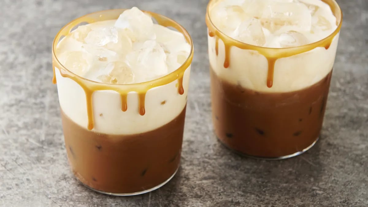 Salted Caramel White Russian Mocktails