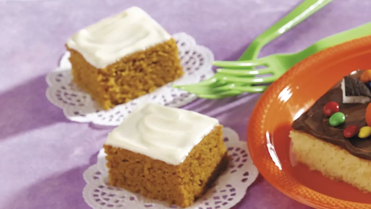 Pumpkin Snack Bars