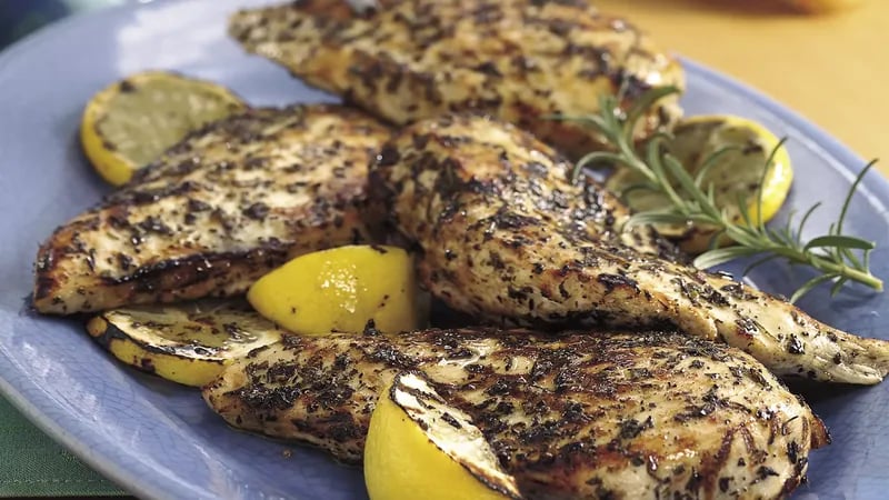 Grilled Provençal Chicken Breasts