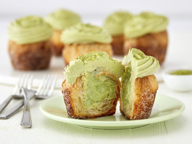 Matcha Cruffins