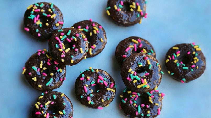 Mini donuts, ideales para la merienda