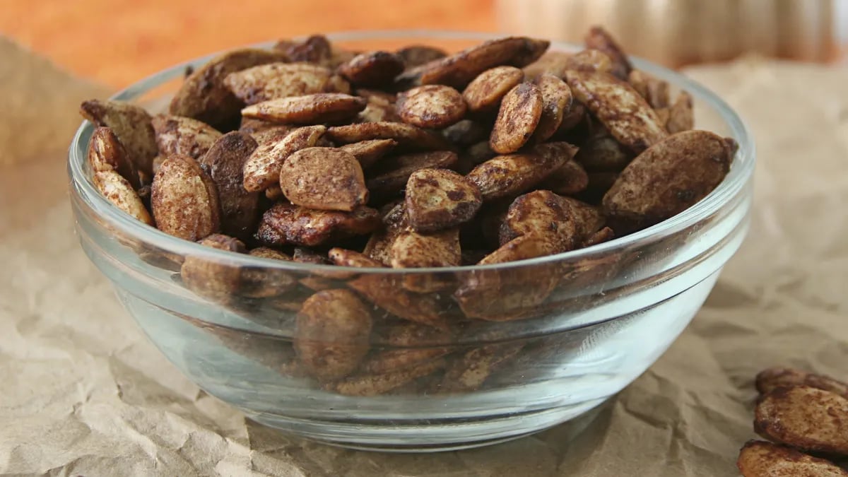 Cinnamon Sugar Pumpkin Seeds