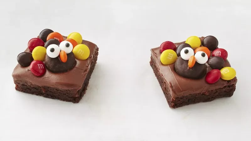 Easy Turkey Brownies