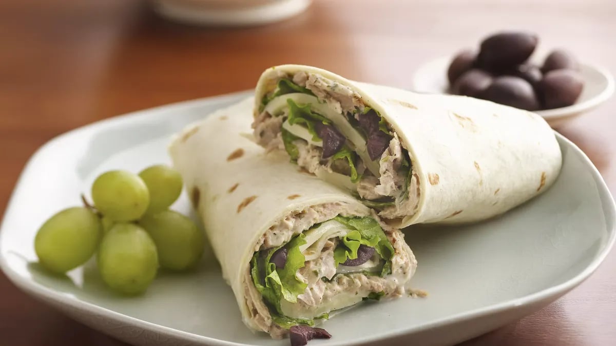 Pesto Tuna Wrap