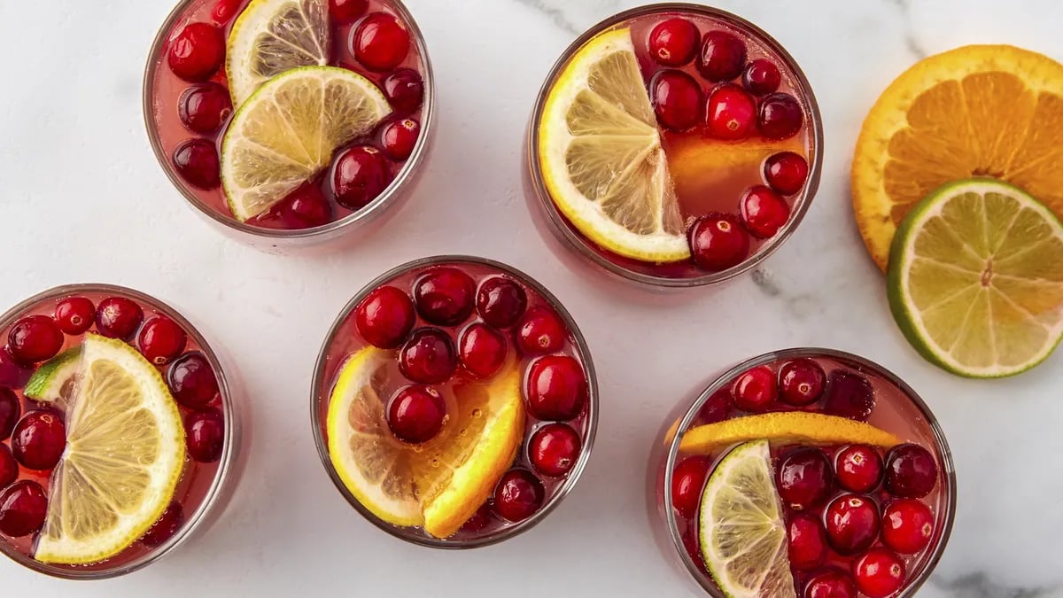 Cranberry Moonshine Punch