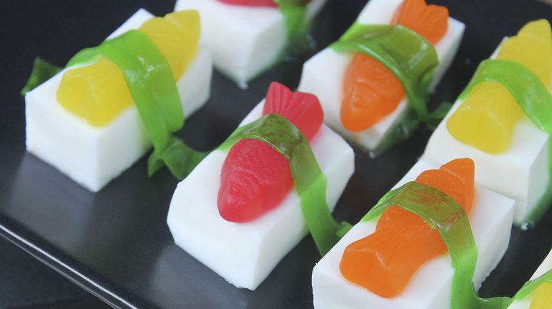 Sushi Jello Shots
