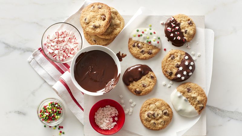 Chocolate Chip Christmas Cookies Recipe | Betty Crocker